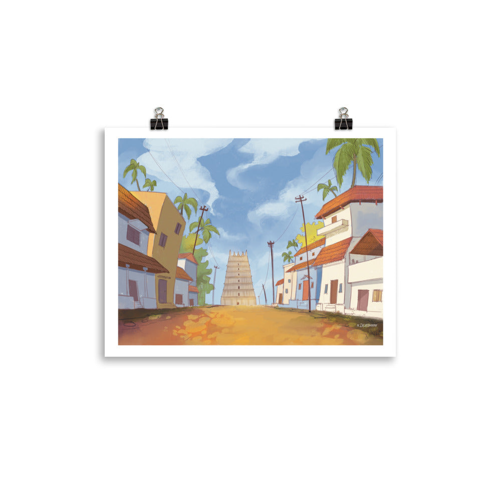 Udappu Print by N. Dejeshwini
