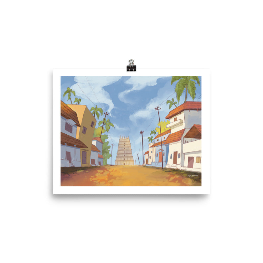 Udappu Print by N. Dejeshwini